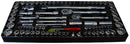 88 Piece 1/4,3/8 & 1/2 Dr Socket Set Set  Form Insert,Â Â  620X270X22 mm
