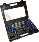 9 Piece T Handle Star & Tamperproof Set In Blow Moulded Case