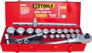 3/4" Drive Socket Set, Metric 23 Piece
