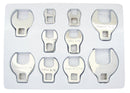 3/8" Drive Spanner, Crowsfoot Set AF 10 Piece