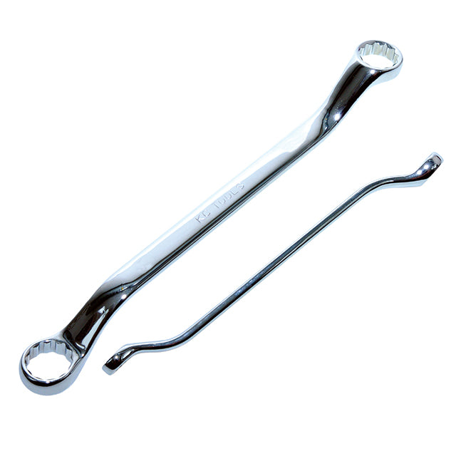 18mm X 19mm Spanner, Ring, 45Â° Offset