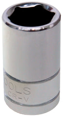 1/4" Drive Socket, Single Hex 9mm