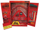 248 Piece AF & Metric Tool Kit, Cabinet, Workshop Wall