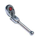3/8" Drive Ratchet, Banjo Flex Head Stubby 72 Teeth Auto Eject