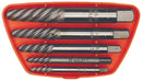5 Piece Screw Extractor Set Spiral Flute No 1 - No 5