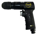 3/8" Drill, Air - Reversible, Keyless Chuck, Handle Exhaust