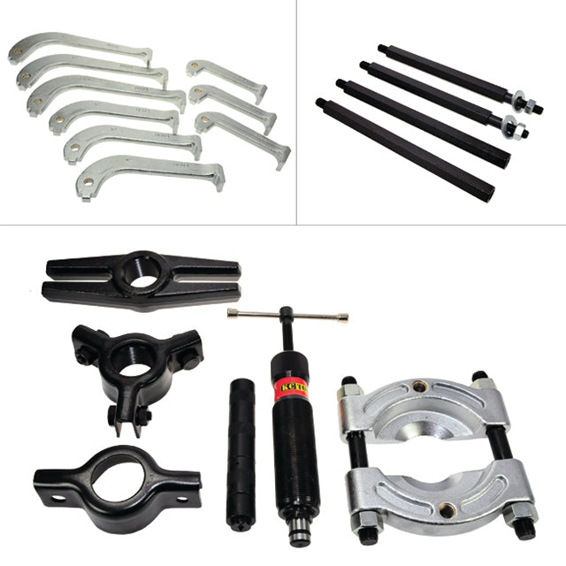 Puller Kit, 10T Hydraulic & Manual