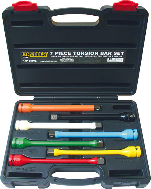 1/2-Inch Drive - 7 Piece Torsion Impact Extension Bar Set